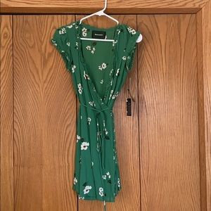 Reformation wrap dress, medium. New with tags.